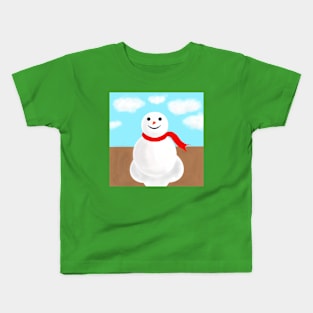 Snowman Kids T-Shirt